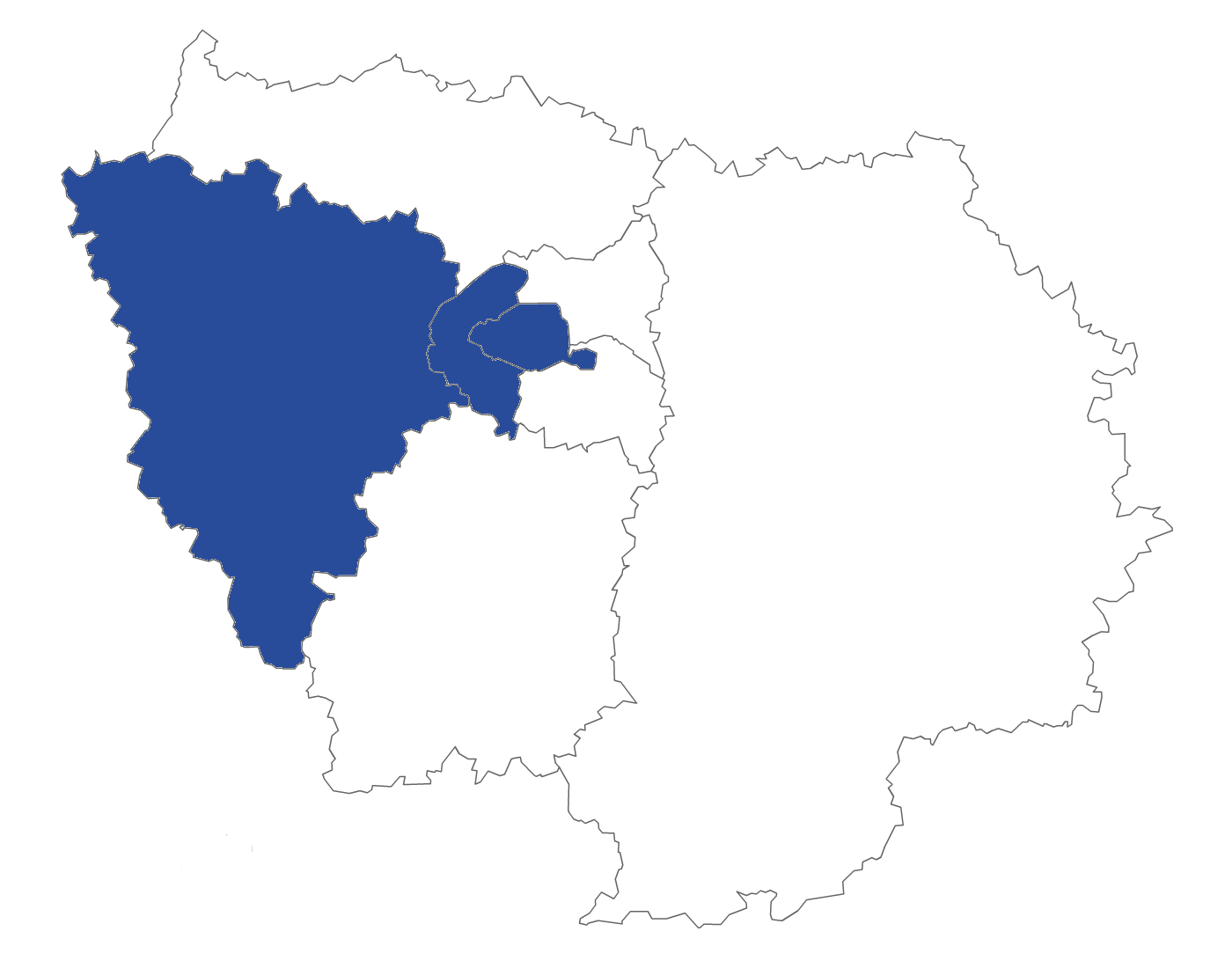 carte de zone d'intervention de pro chauffagiste ile de france - Pro Chauffagiste Ile de France Chauffagiste IDF - 24h/7 – Dépannage entretien et installation | PCI