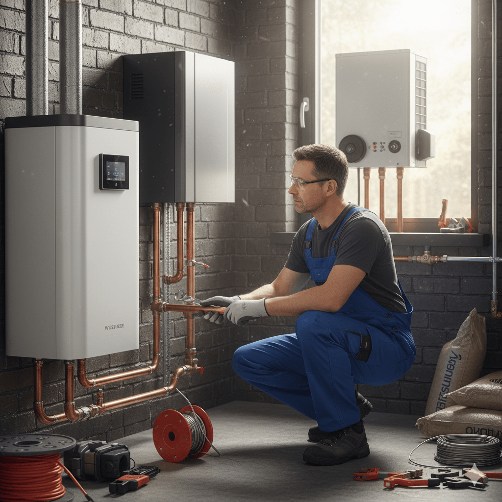 installation pompe a chaleur pac hybride - Pro Chauffagiste Ile de France Chauffagiste IDF - 24h/7 – Dépannage entretien et installation | PCI