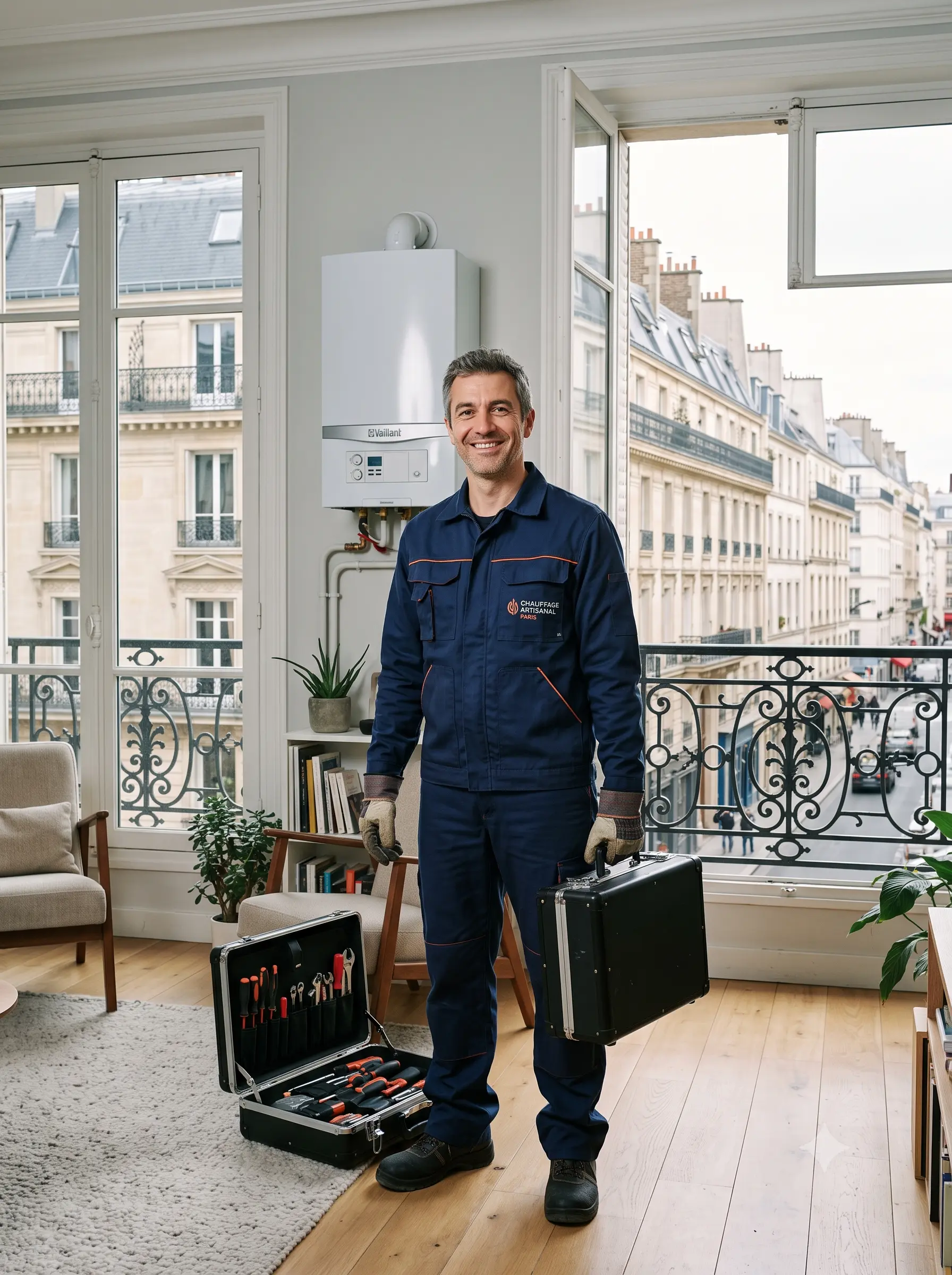 Artisan plombier chauffagiste à Paris 1er