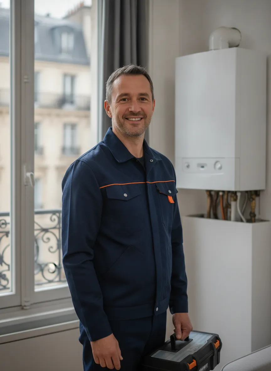 Artisan plombier chauffagiste à Paris 16e