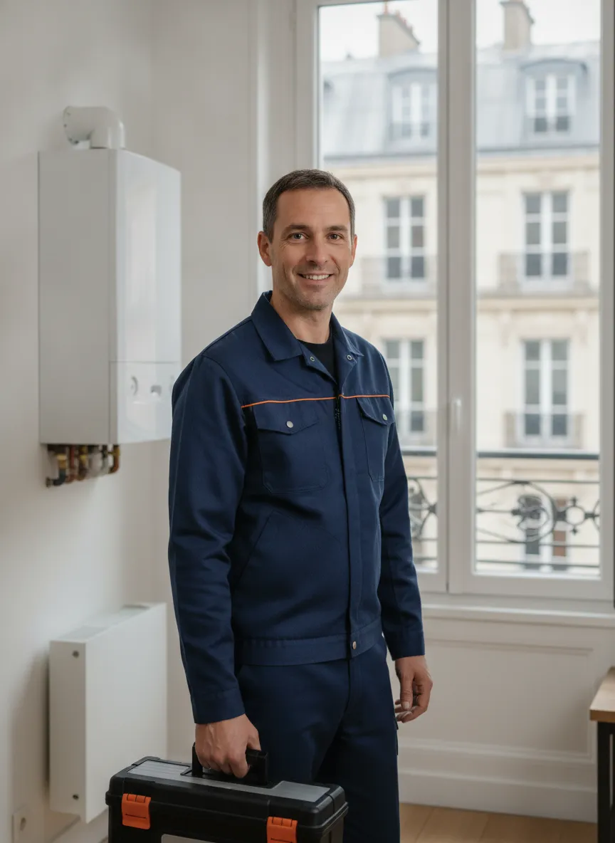Artisan plombier chauffagiste à Paris 17e