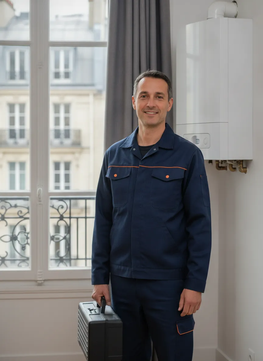 Artisan plombier chauffagiste à Paris 20e