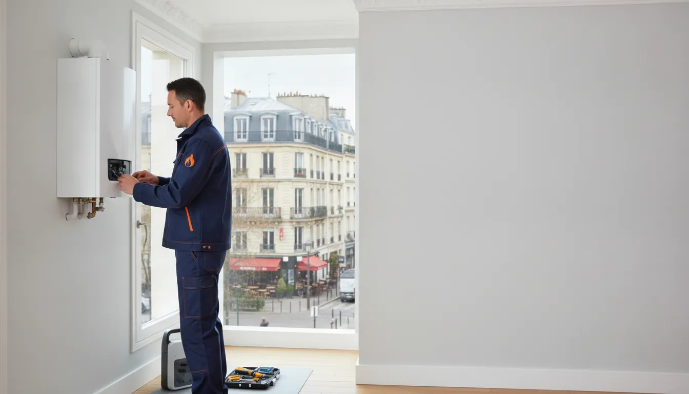Chauffagiste à Paris 17e : dépannage, entretien et installation de chaudière