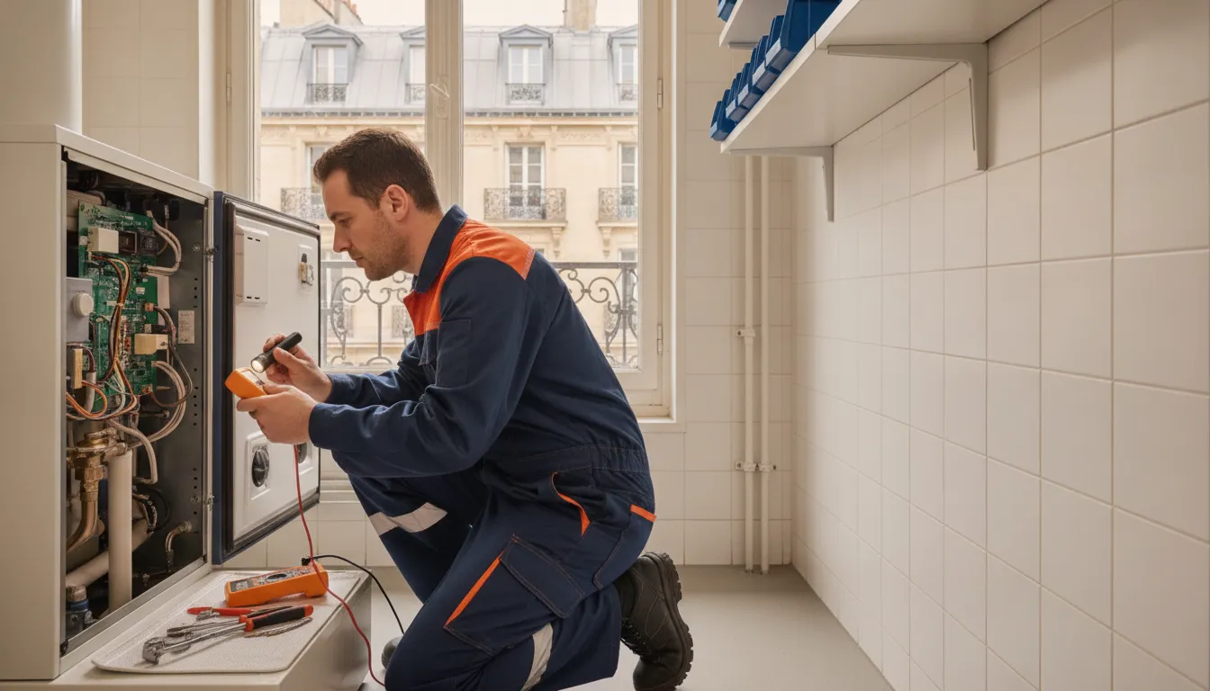 Interventions récentes d'un chauffagiste à Paris 14e