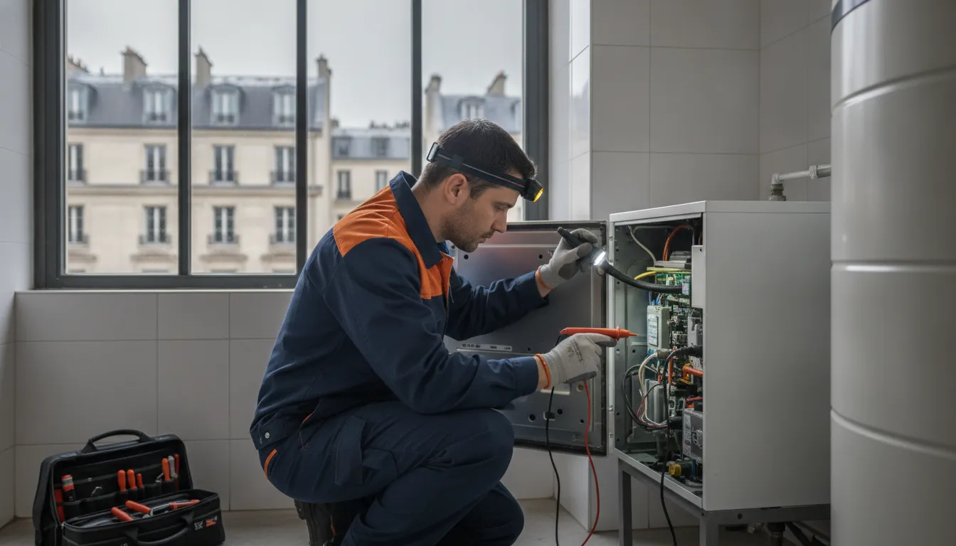 Interventions récentes d'un chauffagiste à Paris 19e