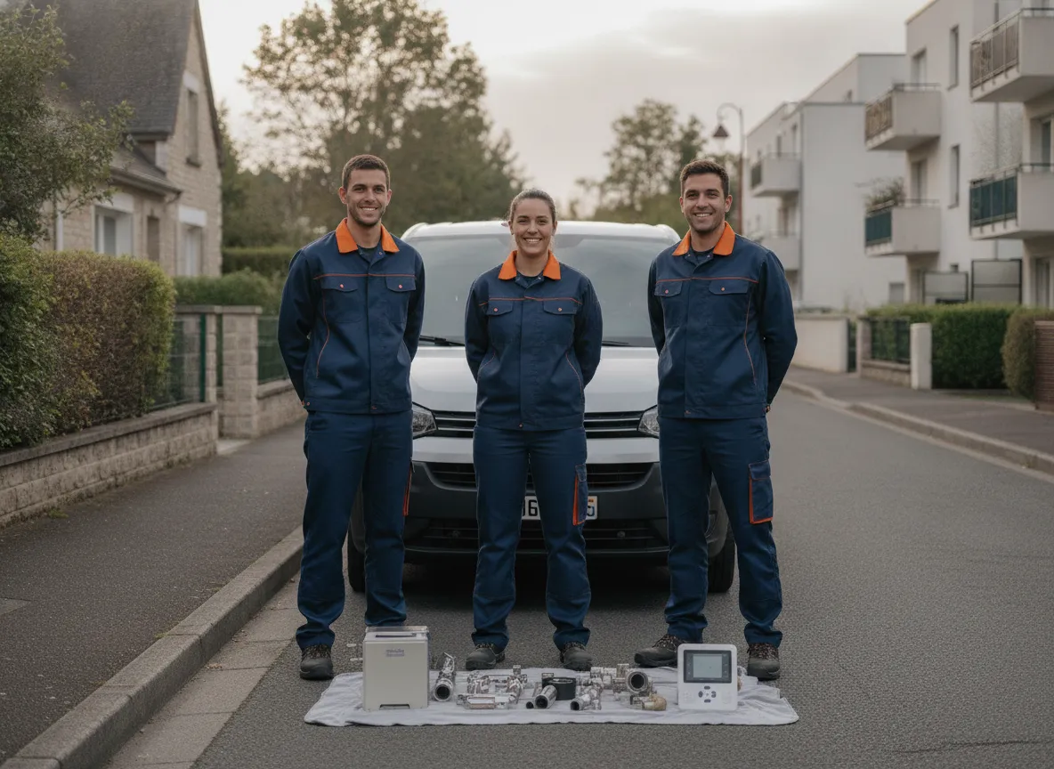 Entreprise de chauffagiste à Cergy, artisans certifiés RGE Qualibat