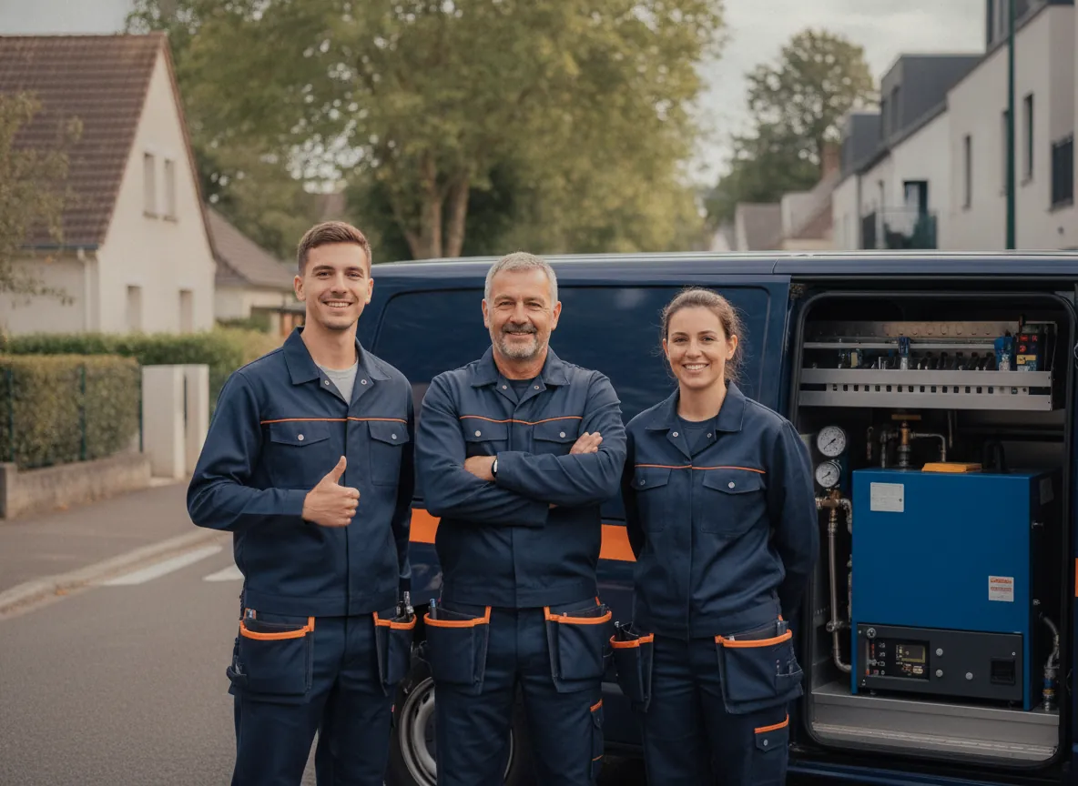 Entreprise de chauffagiste à Jouy-le-Moutier, artisans certifiés RGE Qualibat